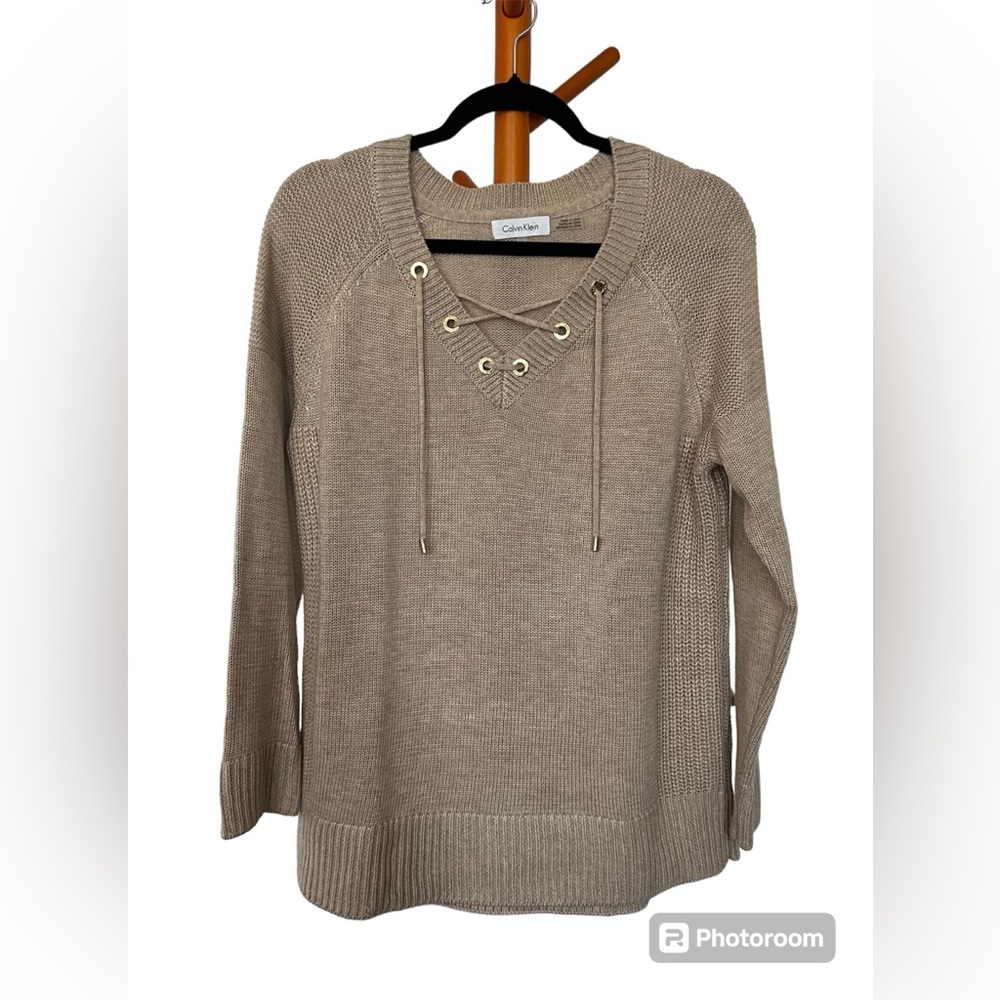 Calvin Klein beige sweater